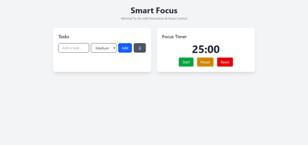 Smart Minimalist TodoList App